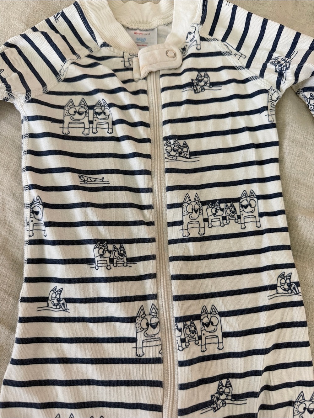 Hanna Anderson BLUEY PJS size2T